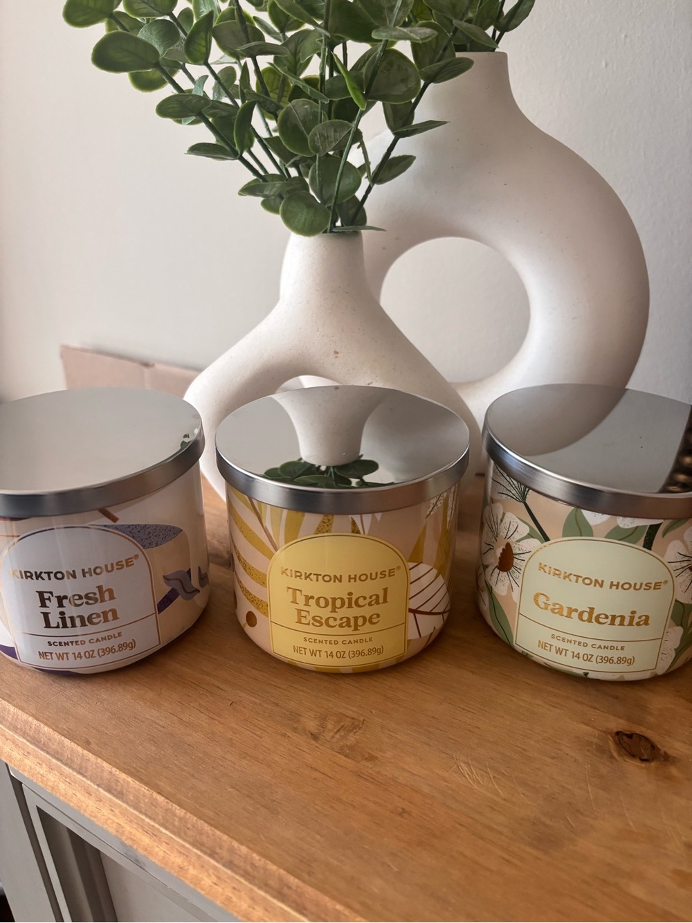 Three Candle Gift Set